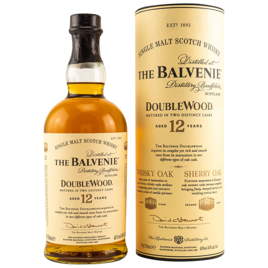 BALVENIE - 12 Jahre Double Wood- 40% Vol.