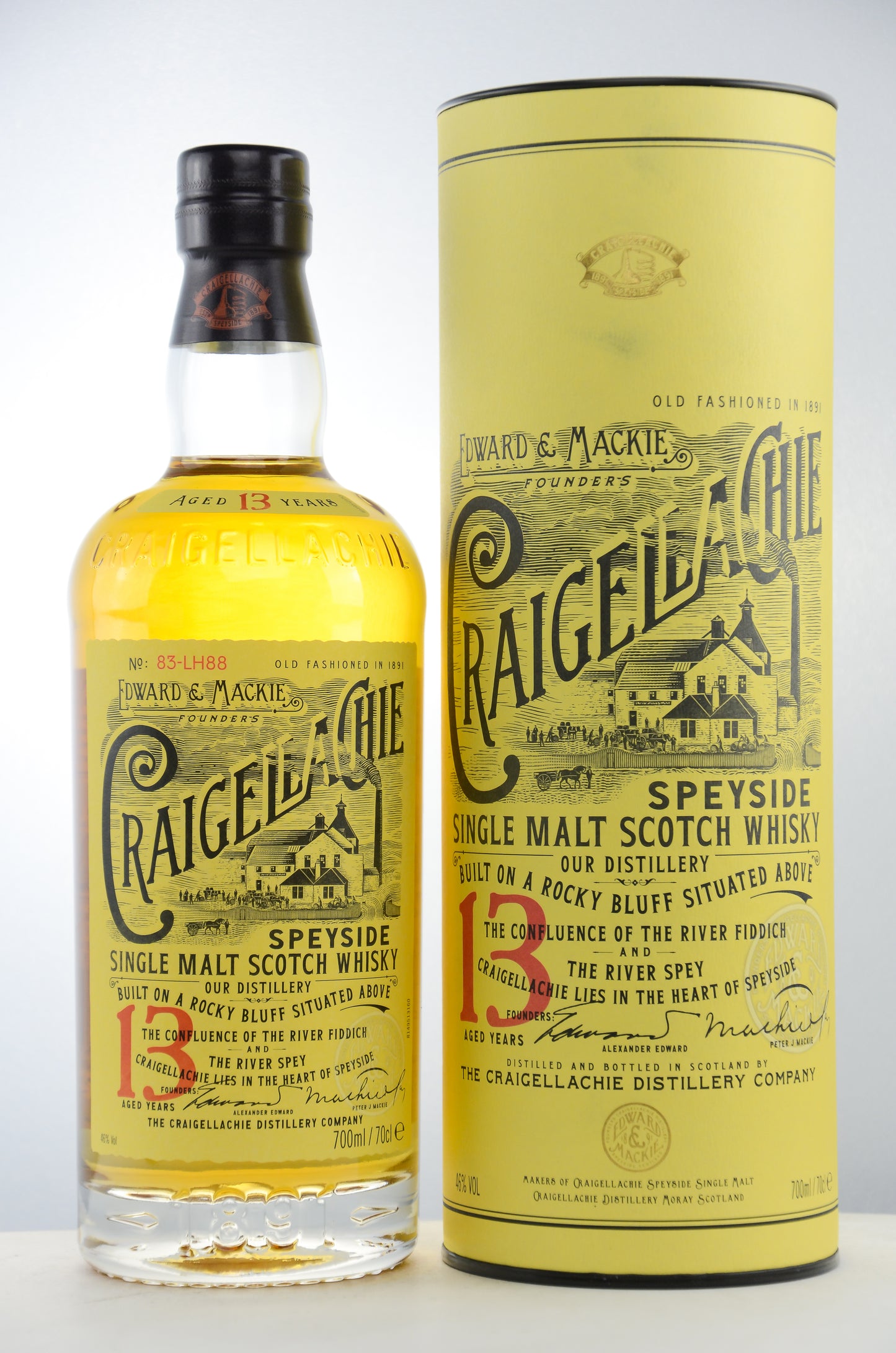 CRAIGELLACHIE - 13 Jahre - 46% Vol.