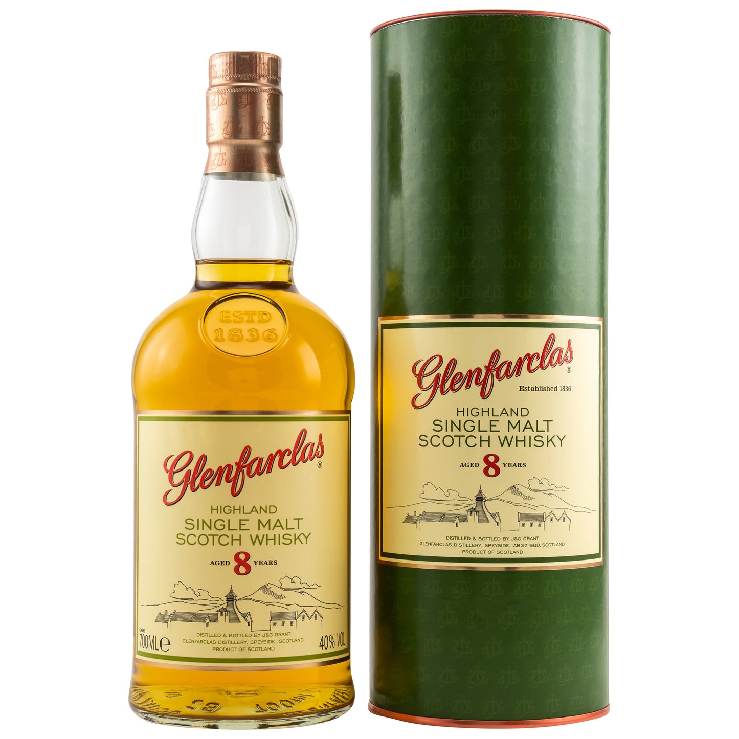 GLENFARCLAS - 8 Jahre - 40% Vol.