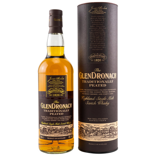 GLENDRONACH - Traditionally Peated - 48% Vol.