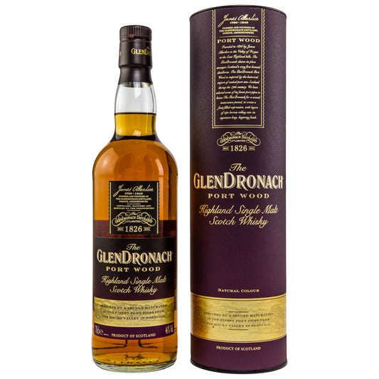GLENDRONACH - Port Wood - 46% Vol.