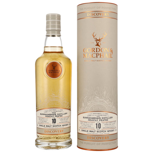 Gordon & MacPhail - Bunnahabhain 10 Jahre Heavily Peated - 43% Vol.
