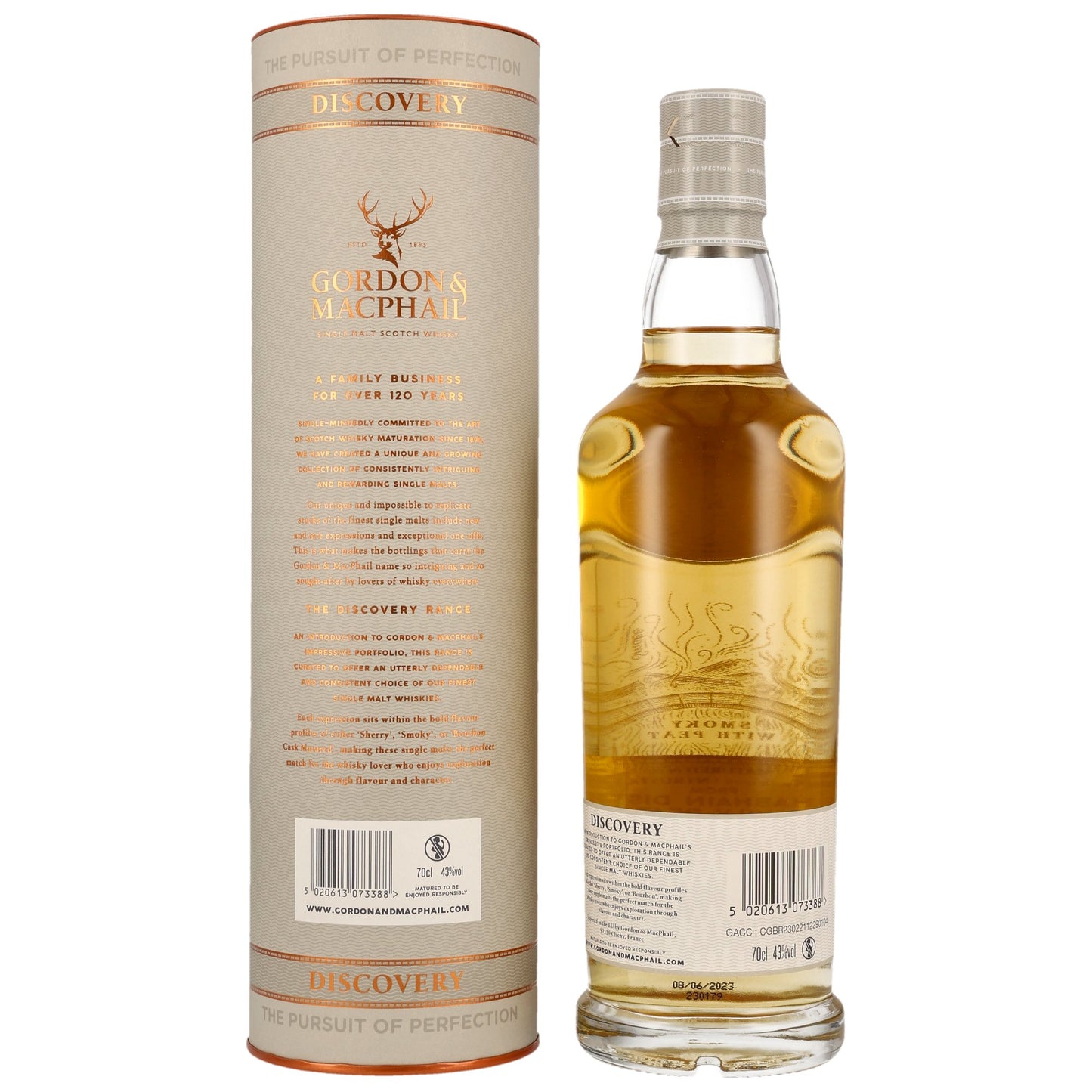 Gordon & MacPhail - Bunnahabhain 10 Jahre Heavily Peated - 43% Vol.