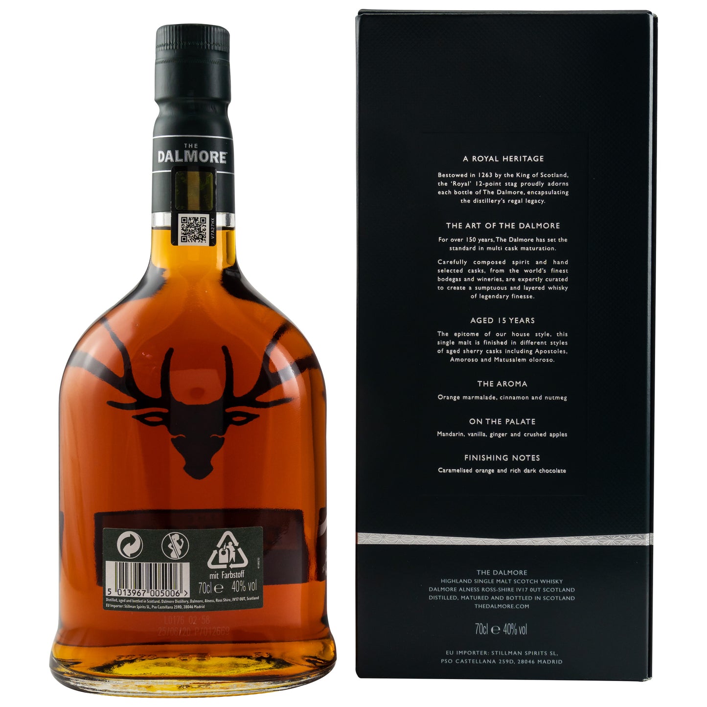 DALMORE - 15 Jahre - 40% Vol.