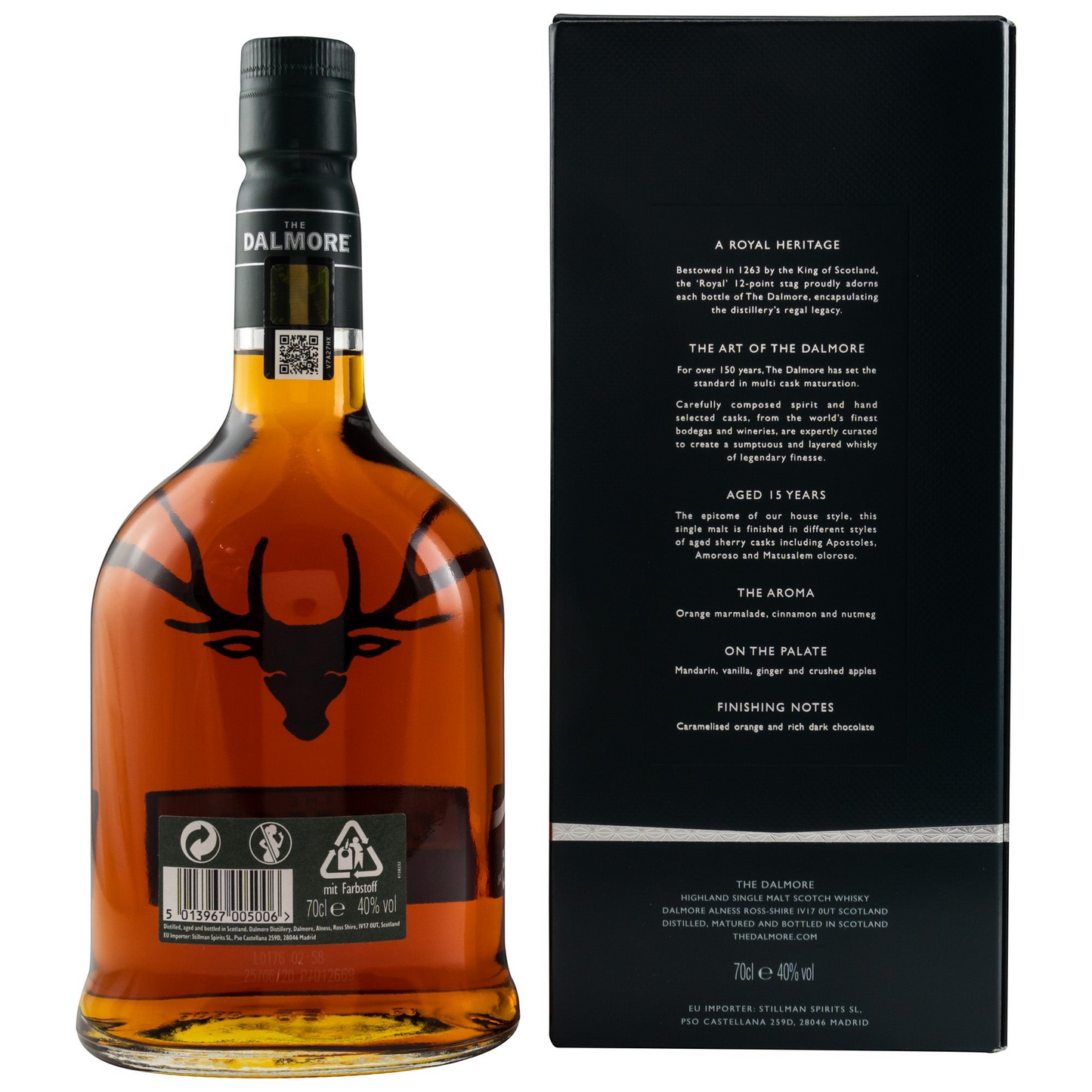 DALMORE - 15 Jahre - 40% Vol.