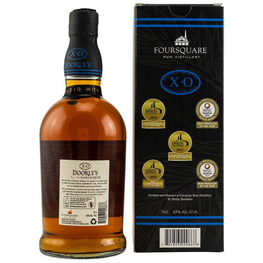 DOORLYS - XO Fine Old Barbados Rum - 43% Vol.