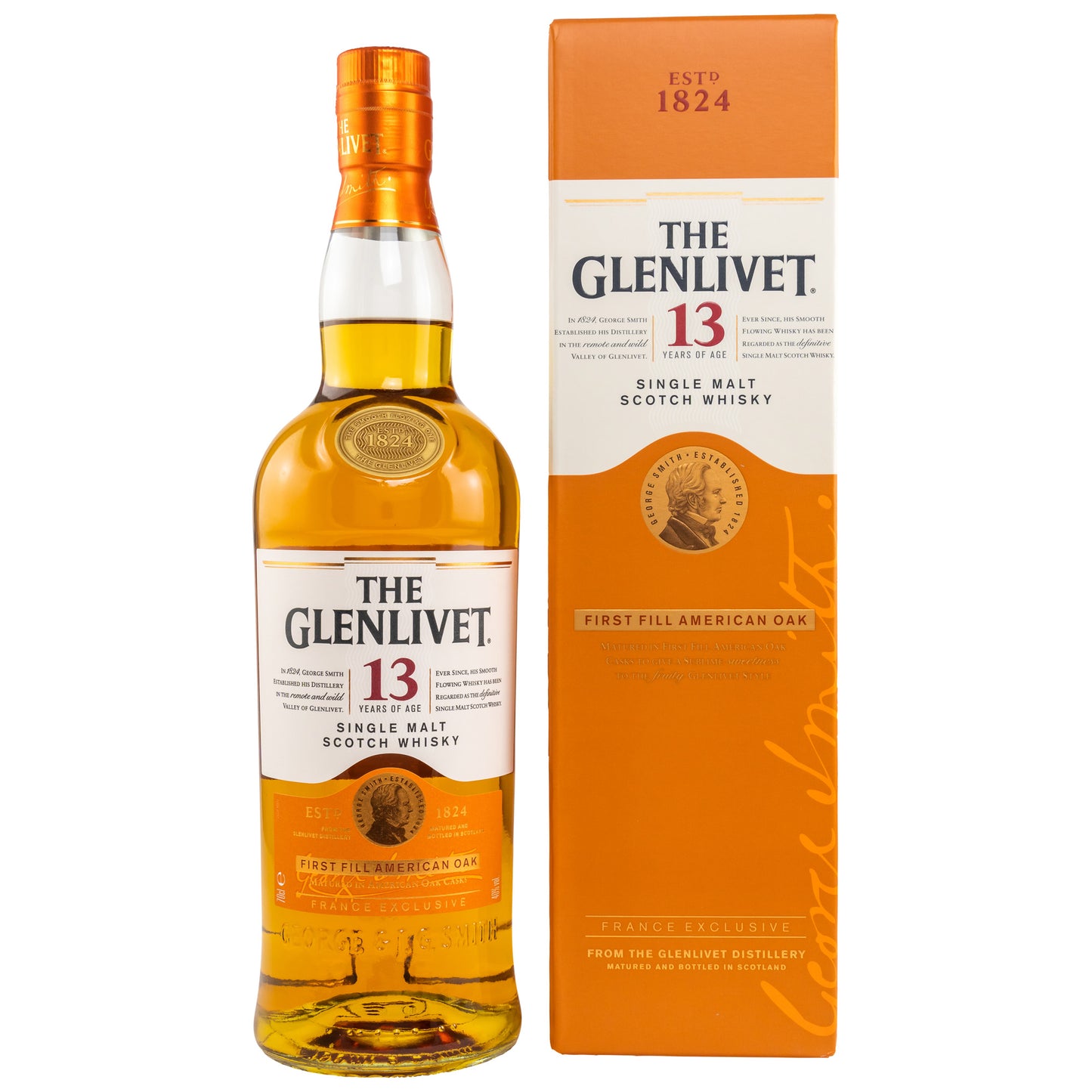 GLENLIVET - 13 Jahre - 40% Vol. - Schwarzbach Spirits