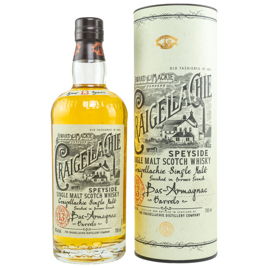 CRAIGELLACHIE - 13 Jahre Armagnac Cask Finish - 46% Vol.