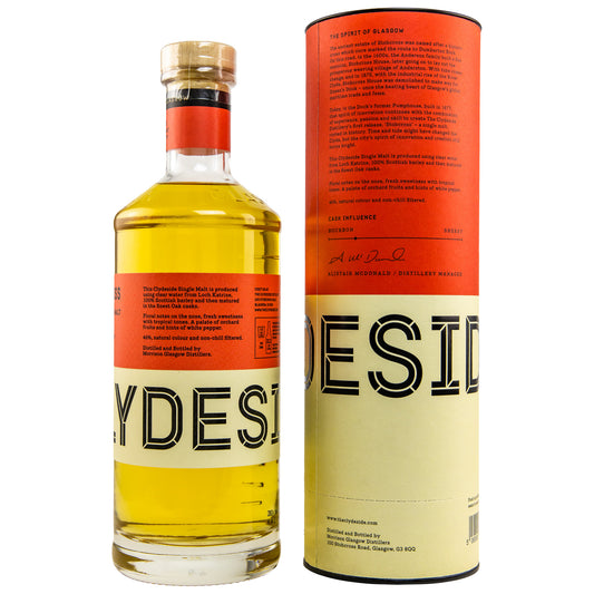 CLYDESIDE - Stobcross Bourbon Cask Matured - 46% Vol.