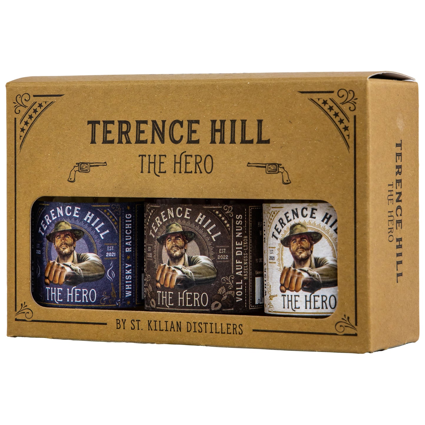 TERENCE HILL - The Hero Tasting Box - 38,66% Vol.