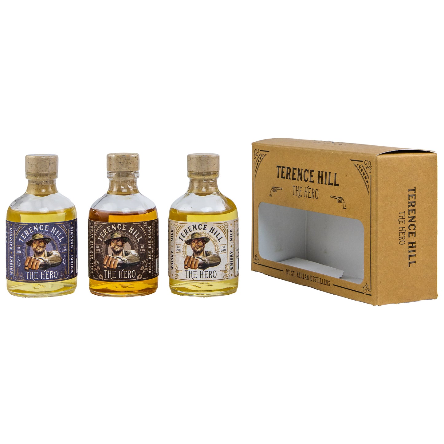 TERENCE HILL - The Hero Tasting Box - 38,66% Vol.