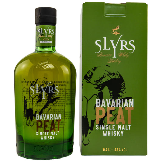 SLYRS - Single Malt Bavarian Peat - 43 % vol.