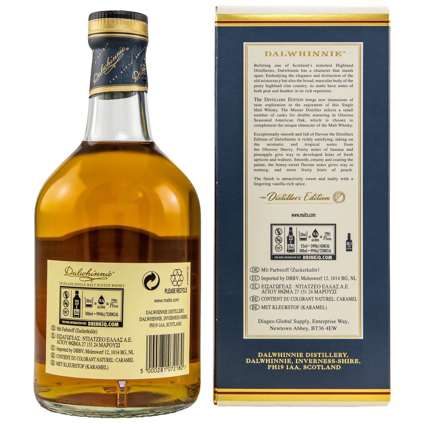 DALWHINNIE - Distillers Edition - 43% Vol.