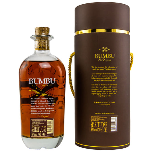 BUMBU - The Original Rum in Tube - 40% Vol.