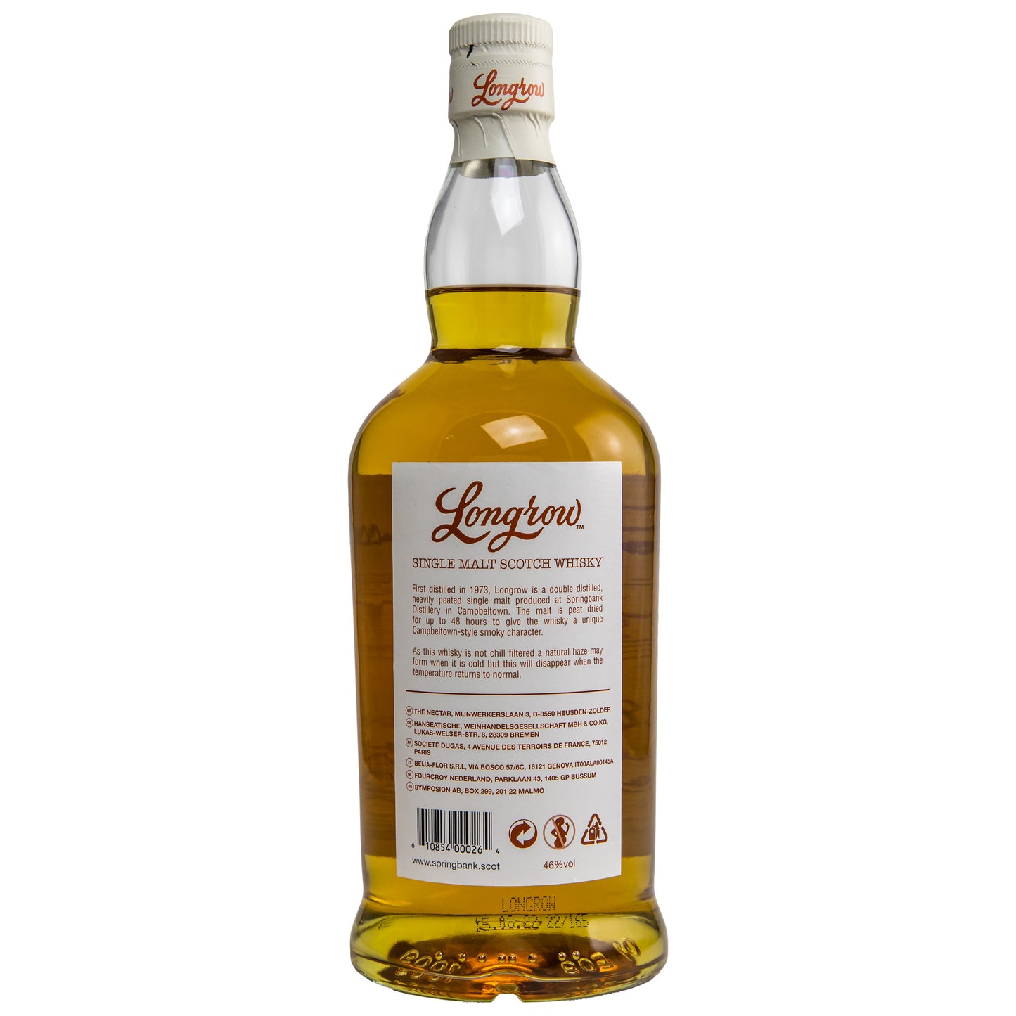 LONGROW - Peated Malt - 46% Vol.