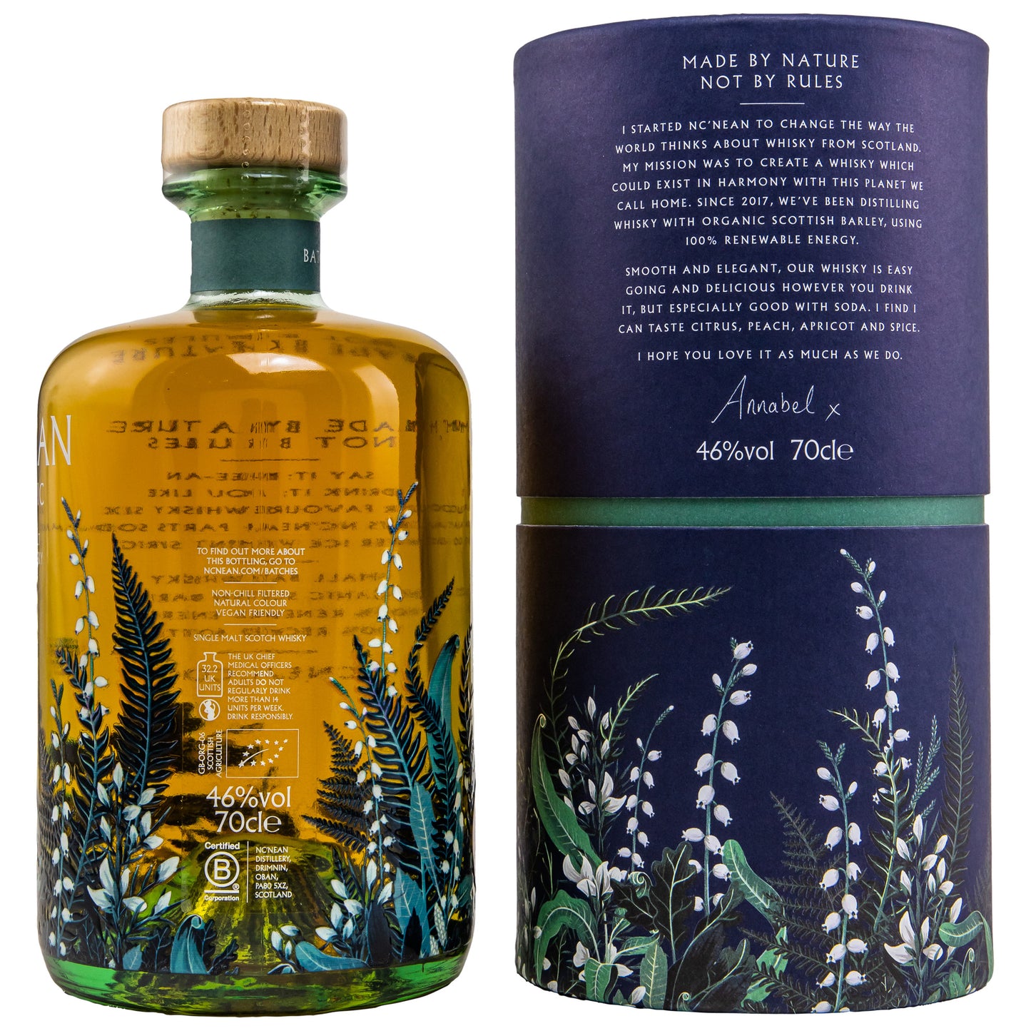 NC'NEAN - Organic Single Malt Whisky - 46% vol. - Schwarzbach Spirits