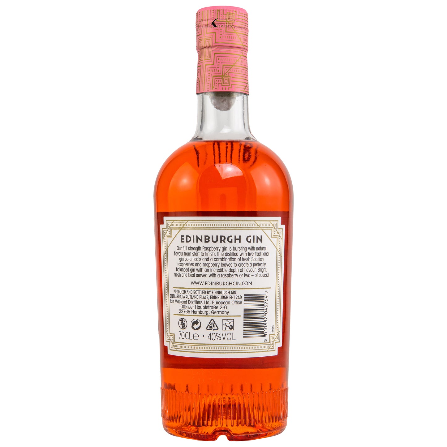 EDINBURGH GIN - Raspberry - 40% Vol.