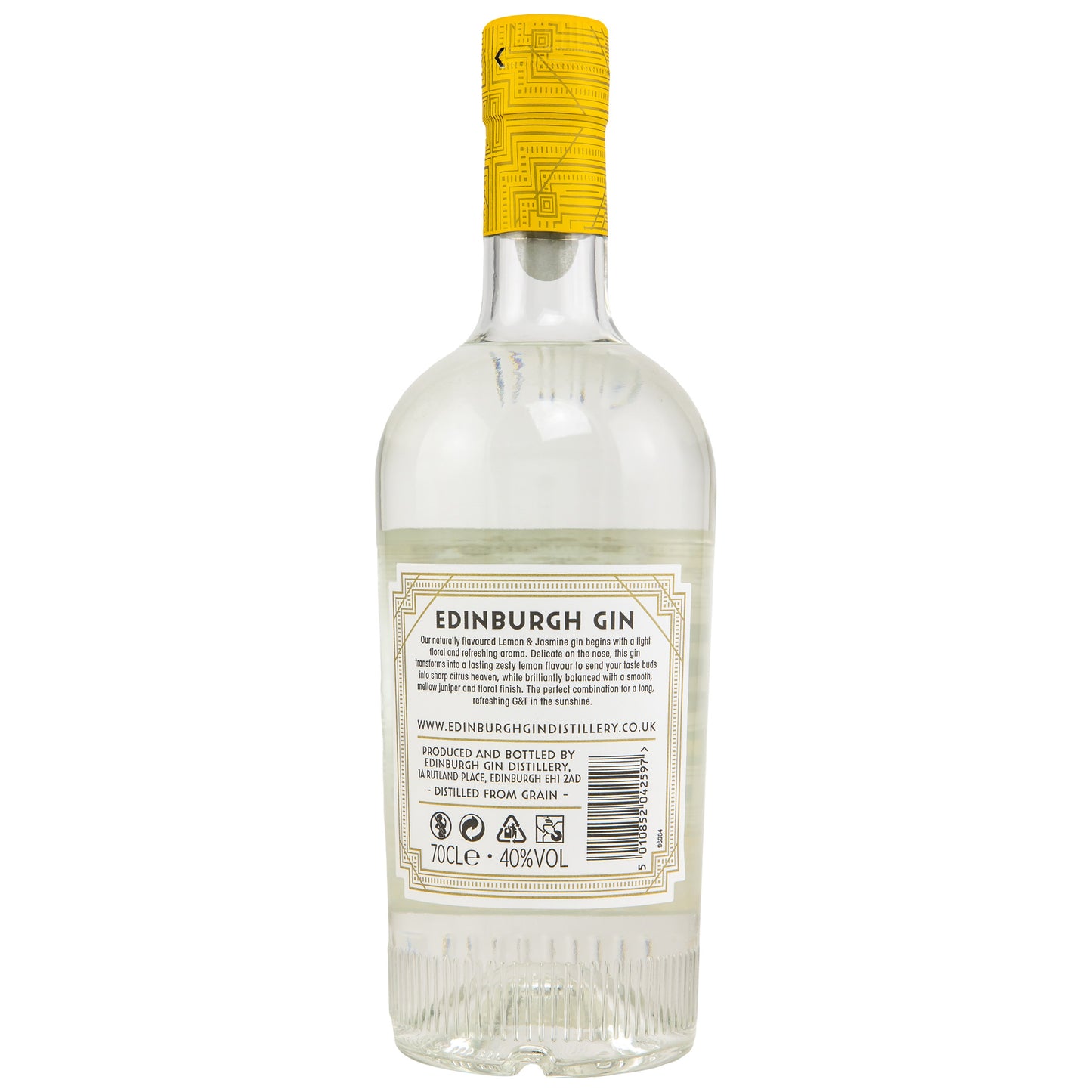 EDINBURGH GIN - Lemon & Jasmine - 40% Vol.