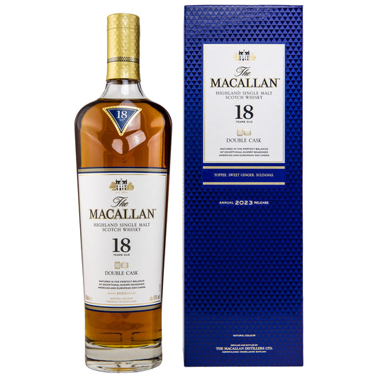 MACALLAN - 18 Jahre Double Cask - 43% Vol.