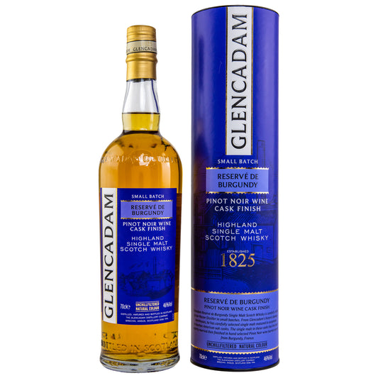 GLENCADAM - Reserve de Burgundy - Pinot Noir Cask Finish - 46% Vol.