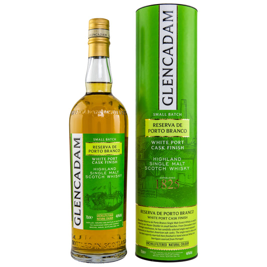 GLENCADAM - Reserva de Porto Branco - White Port Cask Finish - 46% Vol.