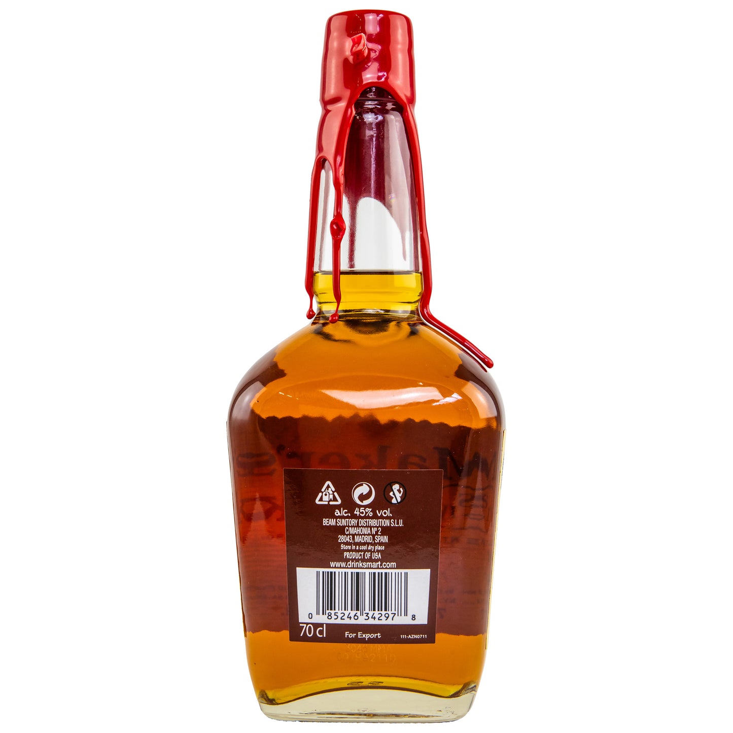 Maker's Mark - Kentucky Straight Bourbon - 45% Vol.