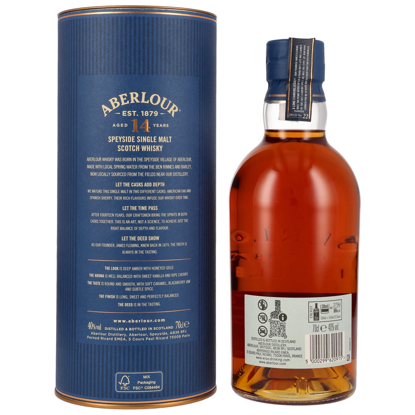 ABERLOUR - 14 Jahre Double Cask Batch 7 - 40% Vol.