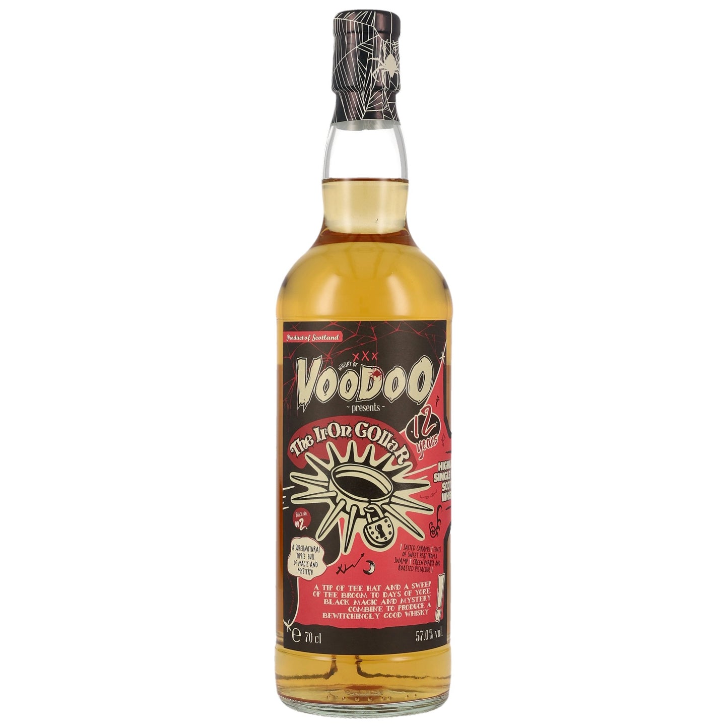 WHISKY OF VOODOO - The Iron Collar 12 Jahre Highland Single Malt - 57% Vol.