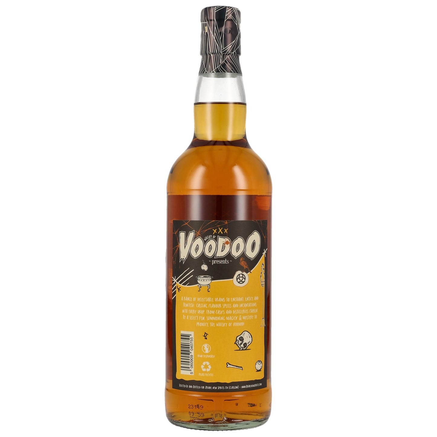 WHISKY OF VOODOO - Mask of Death II 10 Jahre Speyside Single Malt - 55% Vol.