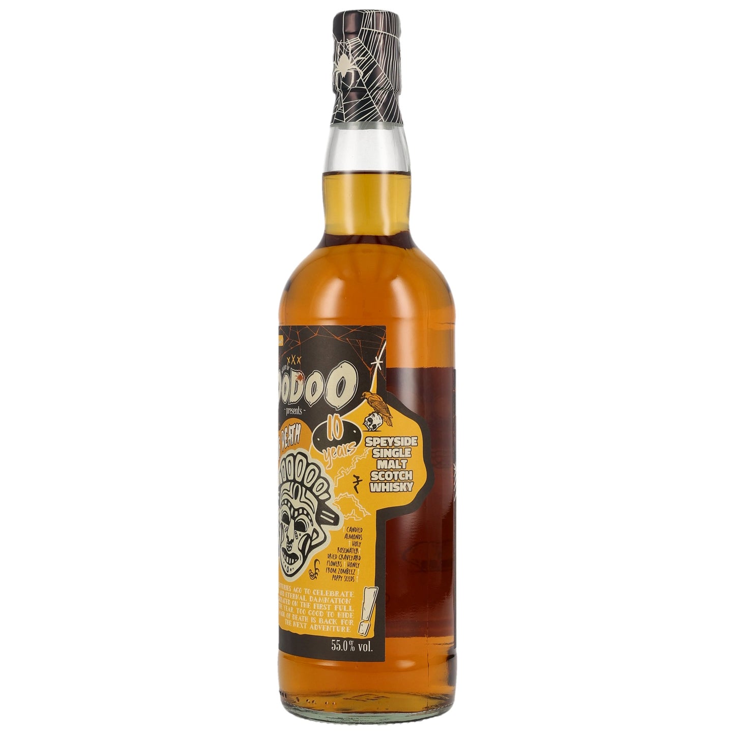 WHISKY OF VOODOO - Mask of Death II 10 Jahre Speyside Single Malt - 55% Vol.