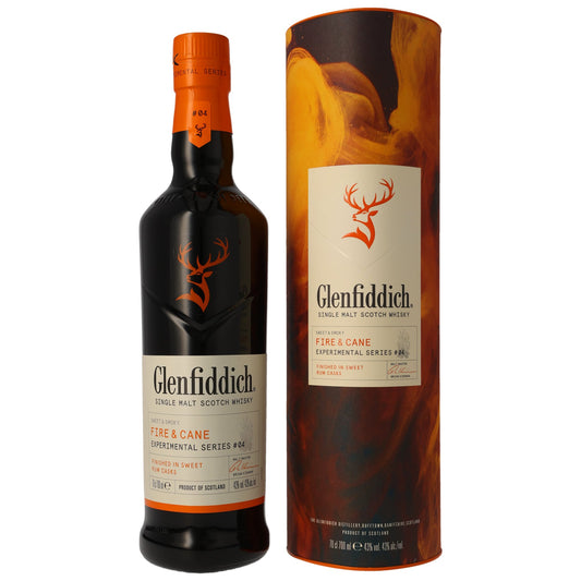GLENFIDDICH - Experimental Series Fire & Cane - 43% vol. - Schwarzbach Spirits