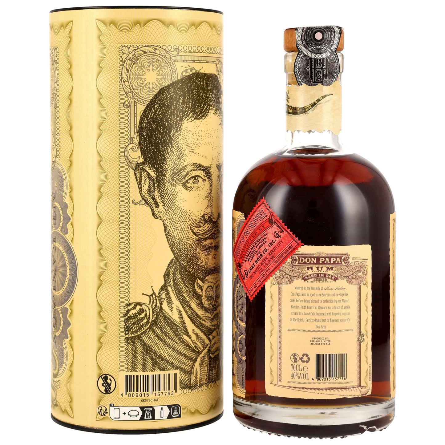 DON PAPA - 7 Jahre in Tube - 40% Vol.