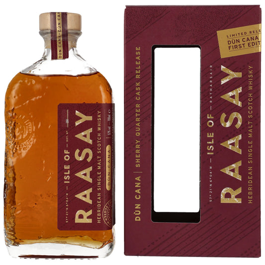 ISLE OF RAASAY - Dun Cana Sherry Quarter Cask First Edition - 52.0% Vol.