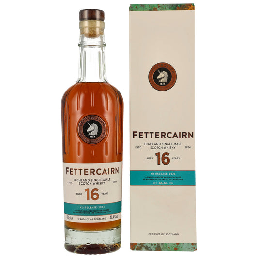 FETTERCAIRN  - 16 Jahre Fourth Release 2023 - 46,4% Vol.