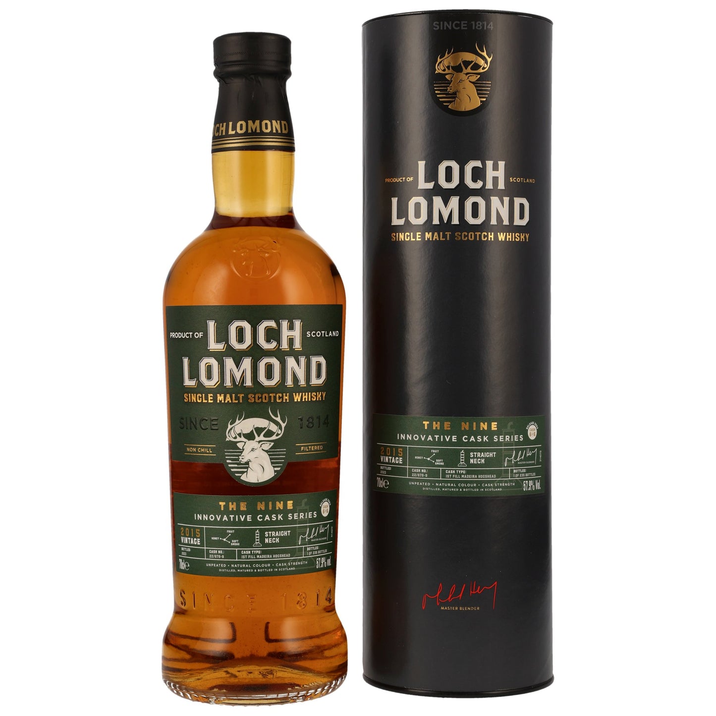LOCH LOMOND - The Nine 2015 1st Fill Madeira Hogshead (Cask 6/6)