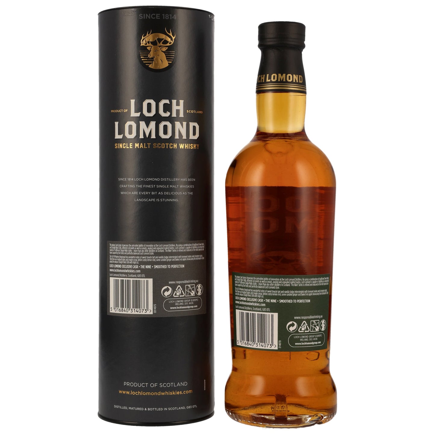 LOCH LOMOND - The Nine 2015 1st Fill Madeira Hogshead (Cask 6/6)
