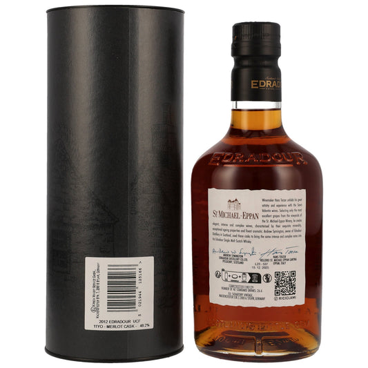 EDRADOUR - 11 Jahre Merlot Cask #1 - St. Michael Eppan - 48,2% Vol.
