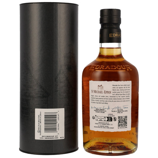 EDRADOUR - 11 Jahre Sauvignon Cask #1001 - St. Michael Eppan - 48,2% Vol.