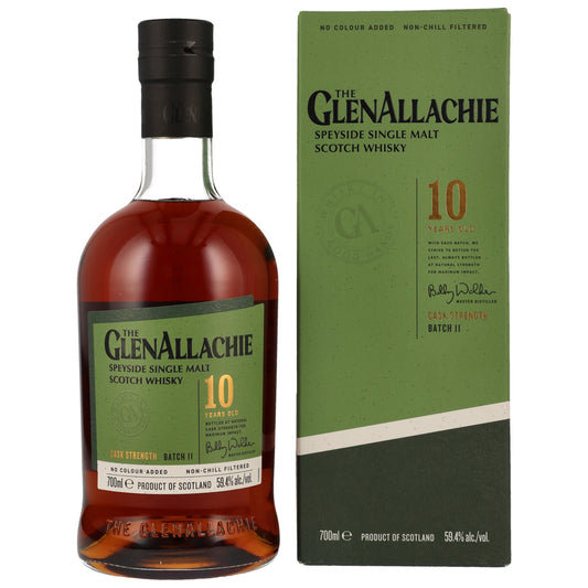 GLENALLACHIE - 10 Jahre Batch 11 Cask Strength - 59,4% Vol.
