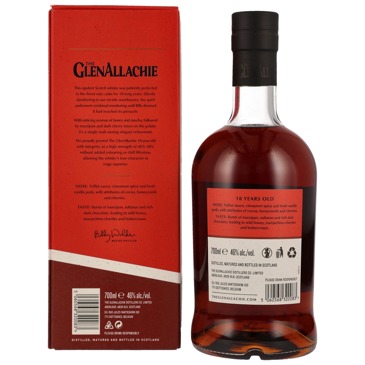 GLENALLACHIE - 18 Jahre - 46% Vol.