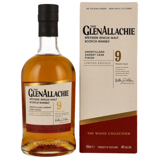 GLENALLACHIE - 9 Jahre Amontillado Sherry Finish Limited Edition - 48% Vol.