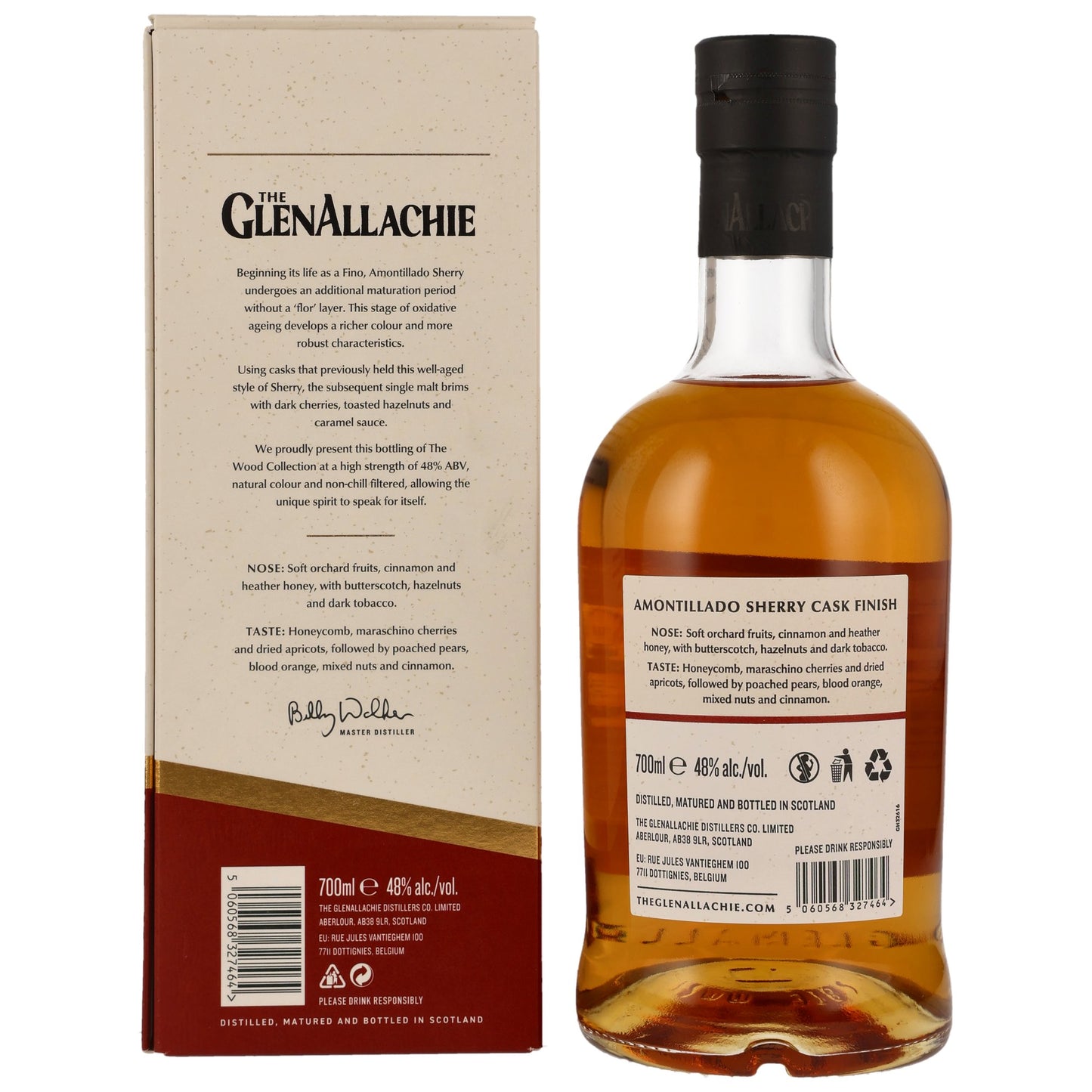 GLENALLACHIE - 9 Jahre Amontillado Sherry Finish Limited Edition - 48% Vol.