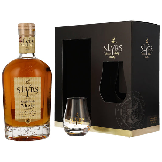 SLYRS - Single Malt Classic mit Glas - 43 % Vol.