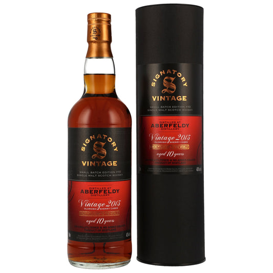 SIGNATORY VINTAGE - Aberfeldy 2013 10 Jahre Small Batch #10 - 48,2% Vol.