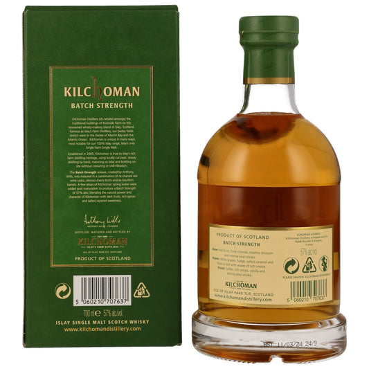 KILCHOMAN - Batch Strength - 57% Vol.