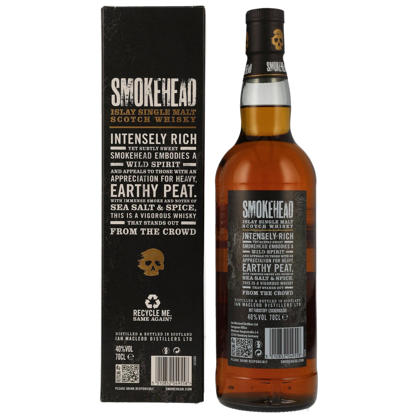 SMOKEHEAD - Islay Single Malt - 40% Vol.