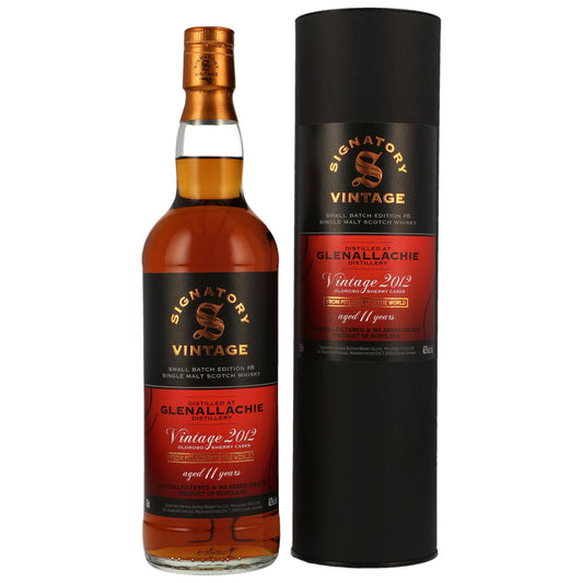 SIGNATORY VINTAGE - Glenallachie 2012/2024 11 Jahre Small Batch Edition #8- 48,2% Vol.