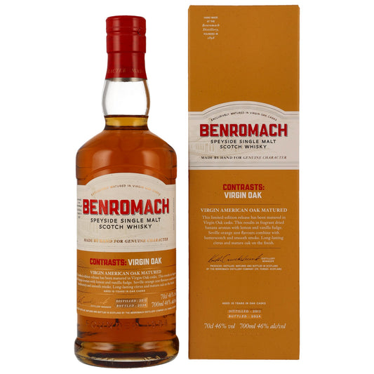 BENROMACH - Contrasts 2013/2024 10 Jahre Virgin Oak - 46% Vol.