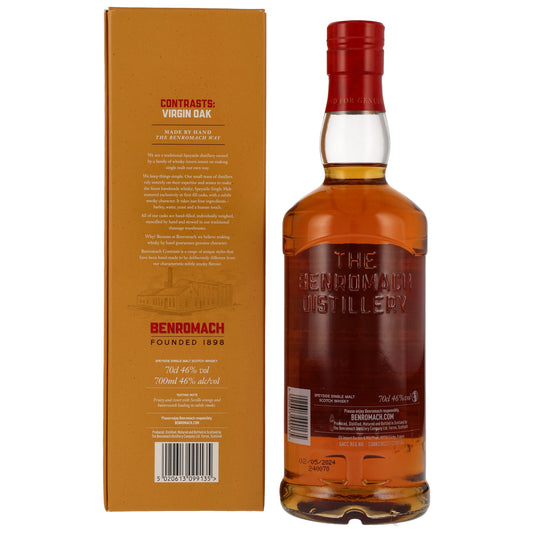 BENROMACH - Contrasts 2013/2024 10 Jahre Virgin Oak - 46% Vol.