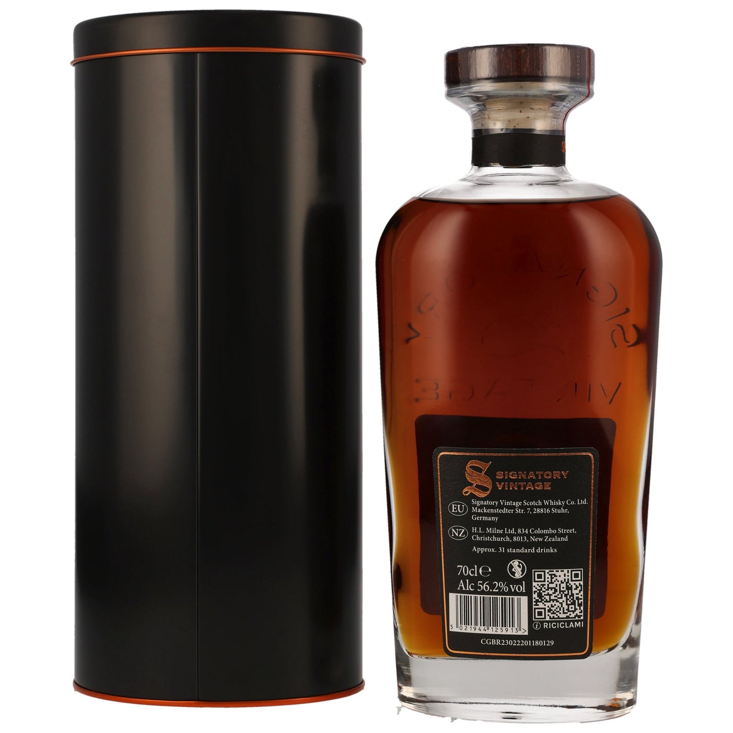 EDRADOUR - 2000/2024 23 Jahre 1st Fill Oloroso Sherry Butt #3151 Symingtons Choice - 56,2% Vol.